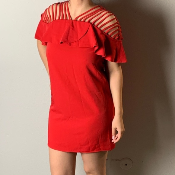 gracia red dress